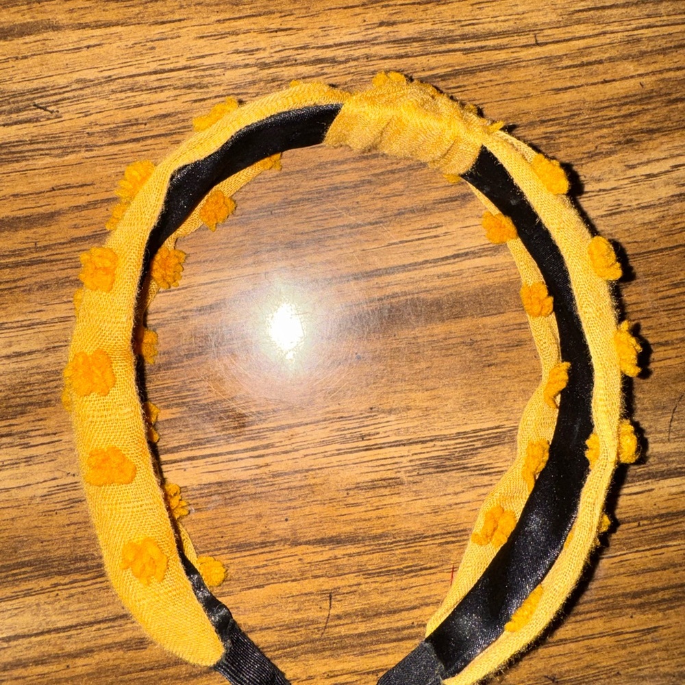 Cream Textured Headband